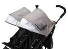 Grey (2148) 6-PowerGlyde Side-by-Side Double Stroller