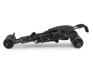 Delta Children Black (001) Pilot Stroller, Folded View 6-Pilot Stroller