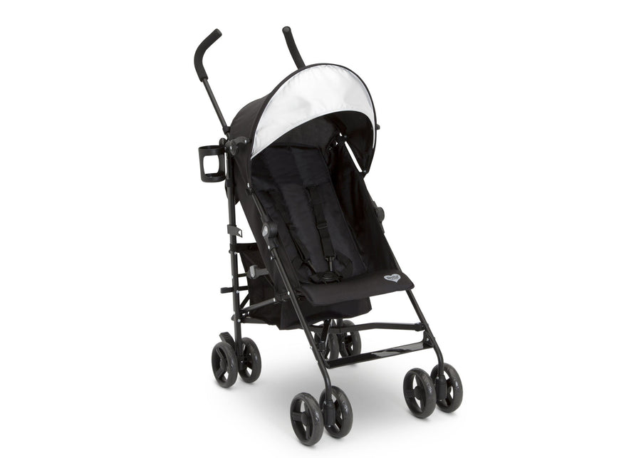Delta Children Black (001) Pilot Stroller, Right Silo View 2-Pilot Stroller
