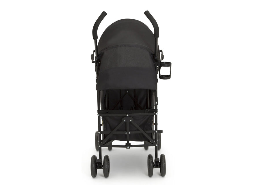 Delta Children Black (001) Pilot Stroller, Rear Silo View 5-Pilot Stroller