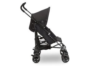 Delta Children Black (001) Pilot Stroller, Side Silo View 3-Pilot Stroller