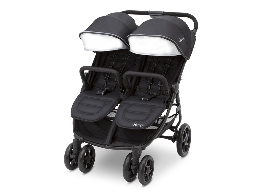 Midnight (2013) 7-Jeep® Destination Side x Side Double Ultralight Stroller