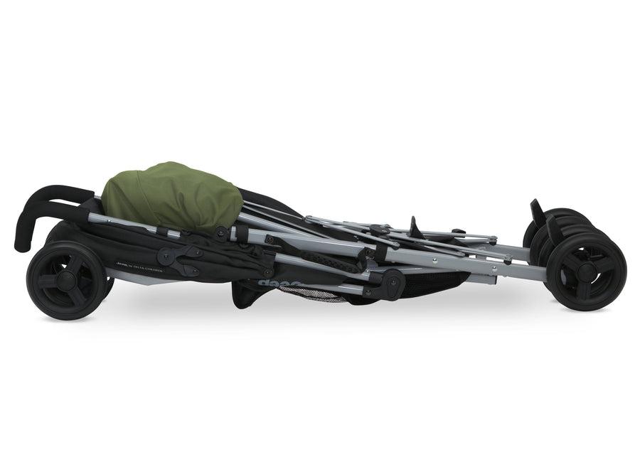 Black with Olive Green (2182) 8-Jeep TurboGlyde Plus Stroller