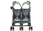 Delta Children Lime & Grey (013) LX Side by Side Stroller b1b 3-LX Side by Side Stroller