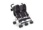 Delta Children Gateway (2296) LX Side by Side Stroller, Right View h1h 10-LX Side by Side Stroller