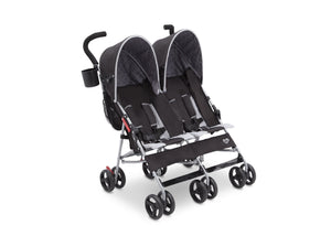 Delta Children Gateway (2296) LX Side by Side Stroller, Right View h1h 21-LX Side by Side Stroller