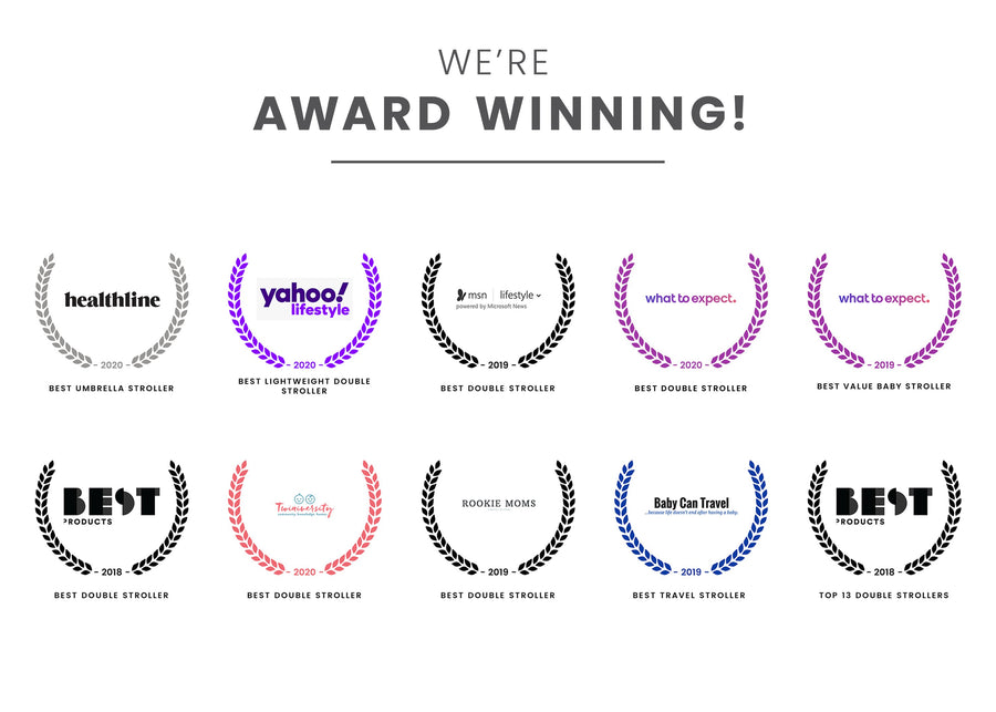 badge 24-LX Side by Side Stroller