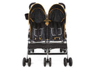 Delta Children Black & Orange (820) LX Side by Side Stroller f1f  35-LX Side by Side Stroller