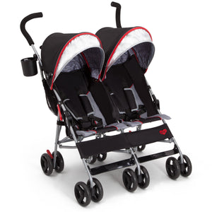 Red Triangular (2246) 14-LX Plus Side x Side Double Stroller