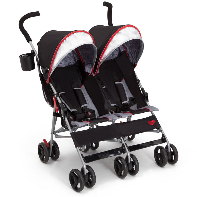 Red Triangular (2246) 18-LX Plus Side x Side Double Stroller