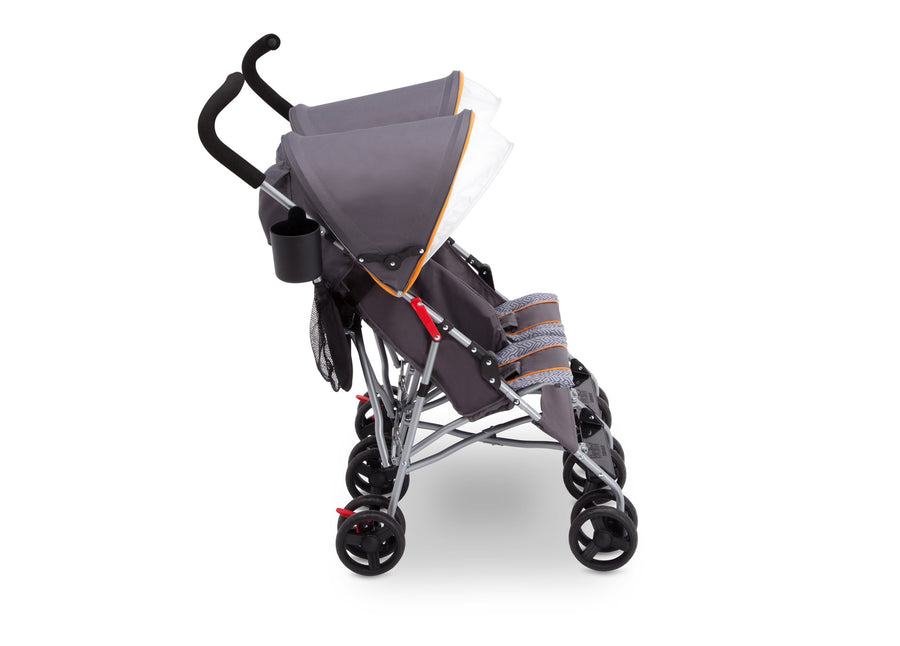 Delta Children Maze (817) LX Plus Side x Side Double Stroller (11709), Right View, a4a 4-LX Plus Side x Side Double Stroller