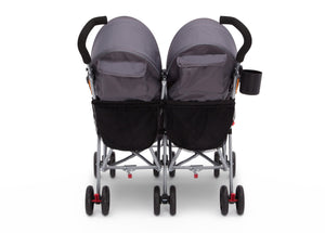 LX Pkus Side x Side Double Stroller Maze (817), Back View 6-LX Plus Side x Side Double Stroller