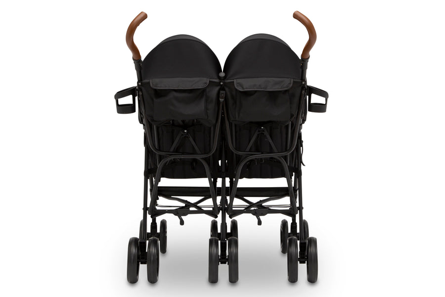 Black (001) 5-PowerGlyde Plus Side x Side Double Stroller