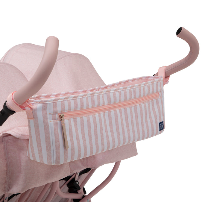 Pink Stripes (2356) 4-babyGap Classic Side-by-Side Double Stroller