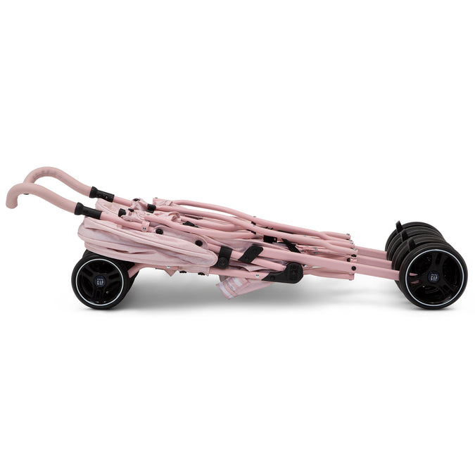 Pink Stripes (2356) 5-babyGap Classic Side-by-Side Double Stroller