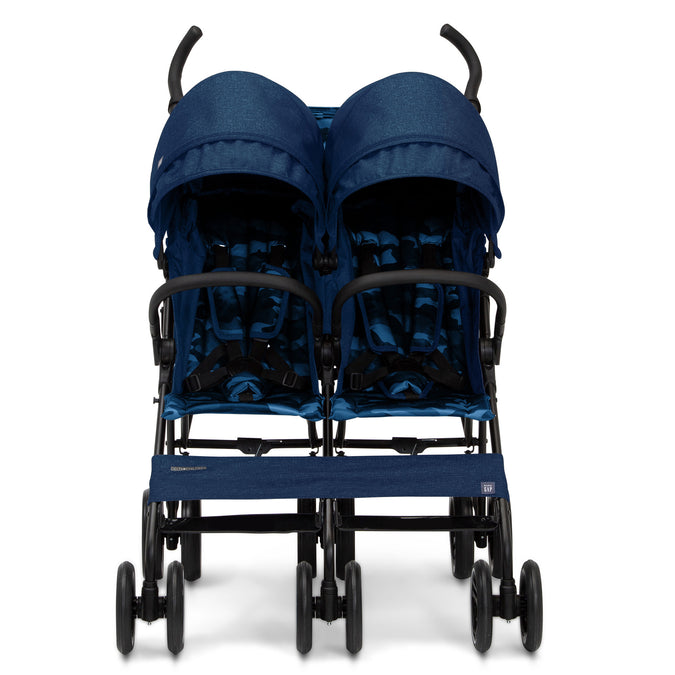 Navy Camo (2357) 7-babyGap Classic Side-by-Side Double Stroller