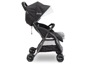 Jeep Ultralight Adventure Stroller by Delta Children, Dusk (2010), with an oversized canopy featuring a pop out SPF 50 sun visor  3-Jeep® Ultralight Adventure Stroller