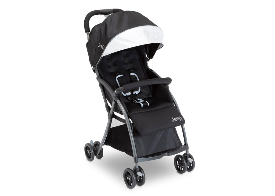 Jeep Ultralight Adventure Stroller by Delta Children, Dusk (2010), with two-position reclining seat and adjustable foot rest  2-Jeep® Ultralight Adventure Stroller