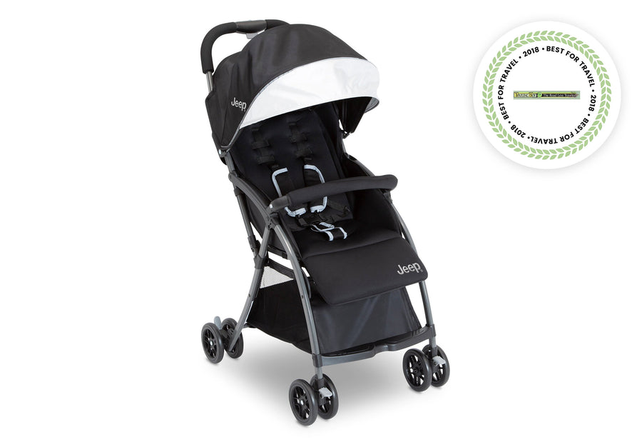 Jeep Ultralight Adventure Stroller by Delta Children, Dusk 2010, with two-position reclining seat and adjustable foot rest  3-Jeep® Ultralight Adventure Stroller