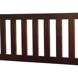 Simmon Kids Espresso Cherry (205) Bed Rail Side View a1a 23-Toddler Guardrail (180112)