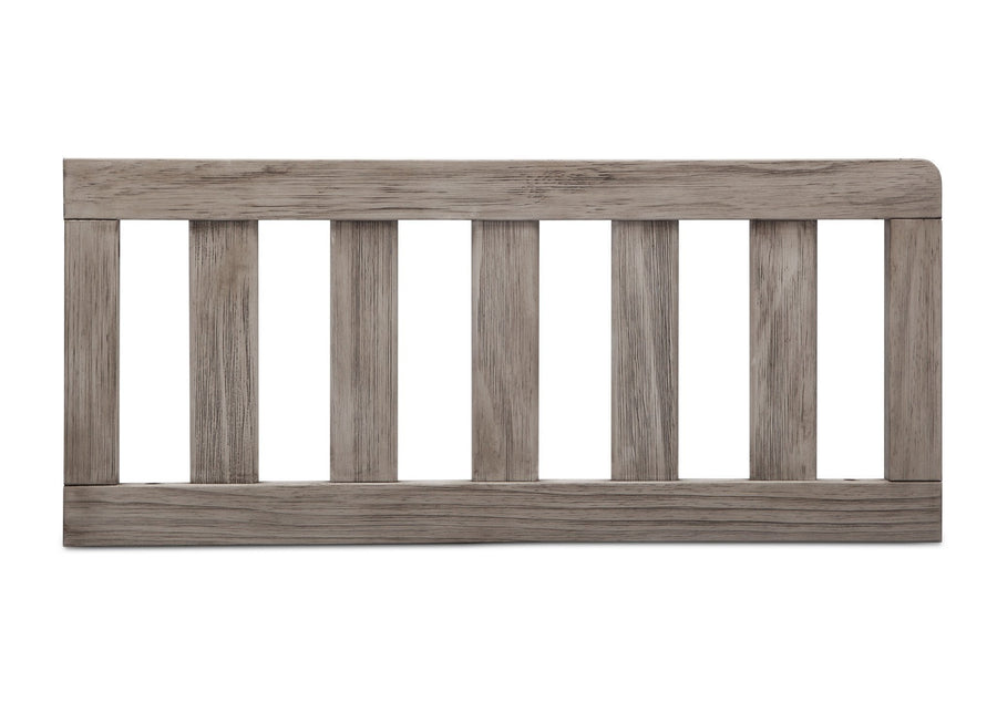 Simmons Kids Rustic White (119) Toddler Guardrail (180129), Front View b2b 4-Toddler Guardrail (180129)