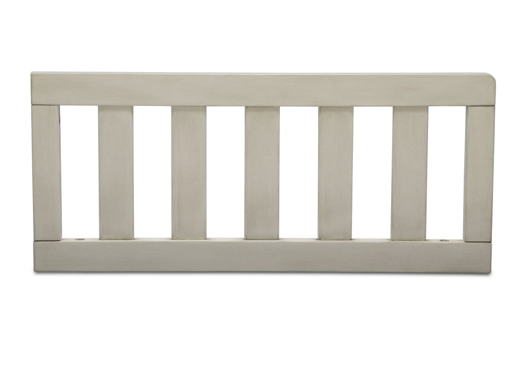 Delta Children Antique White (122) Toddler Guardrail (180130) Front Silo, a1a