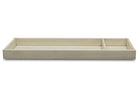 Simmons Kids Antique White (122) Deluxe Changing Tray, Front View c1c 1-Deluxe Changing Tray