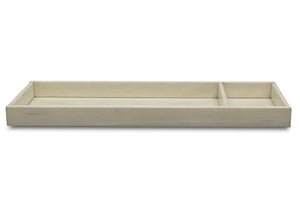 Simmons Kids Antique White (122) Deluxe Changing Tray, Front View c1c 0-Deluxe Changing Tray