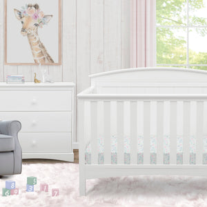 Archer 4-in-1 Convertible Crib Bianca White 19-Archer Collection