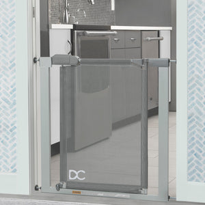 Adjustable Baby Safety Gate - Easy Fit Pressure Mount Design with Walk-Through Door 6-Adjustable Baby Safety Gate - Easy Fit Pressure Mount Design with Walk-Through Door