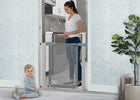 Adjustable Baby Safety Gate - Easy Fit Pressure Mount Design with Walk-Through Door Cool Grey (1216) 1-Adjustable Baby Safety Gate - Easy Fit Pressure Mount Design with Walk-Through Door