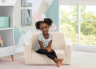 Cream Sherpa (5030) 11-Cozee Flip-Out Sherpa 2-in-1 Convertible Chair to Lounger for Kids