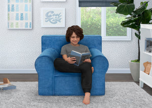 Blue (1220) 23-Personalized XL Cozee Foam Chair for Kids - Our Largest Chair
