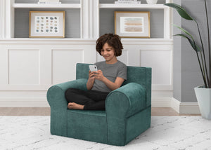 Green (2022) 39-Personalized XL Cozee Foam Chair for Kids - Our Largest Chair