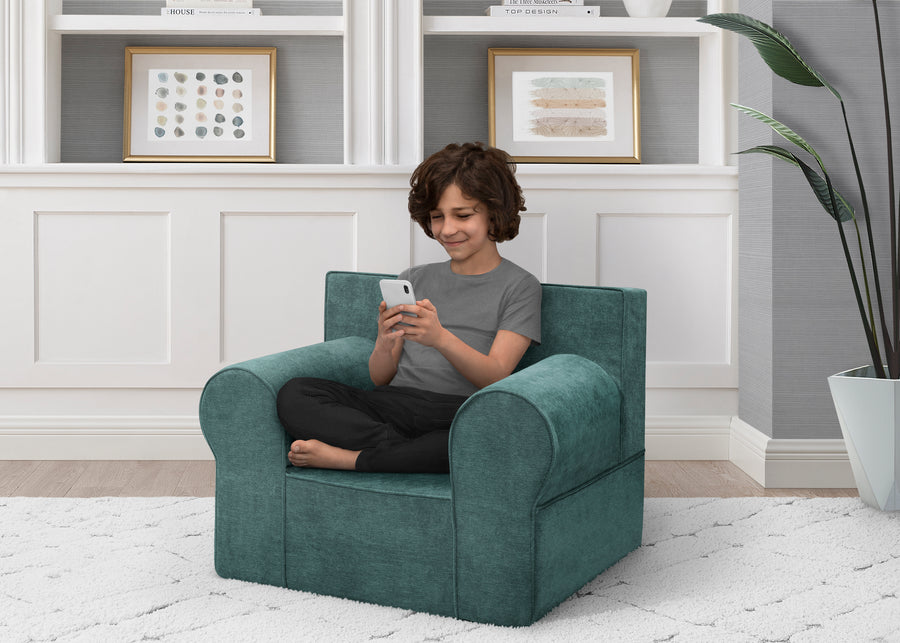 Green (2022) 12-Personalized XL Cozee Foam Chair for Kids - Our Largest Chair