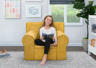 Yellow (5008) 45-Personalized XL Cozee Foam Chair for Kids - Our Largest Chair