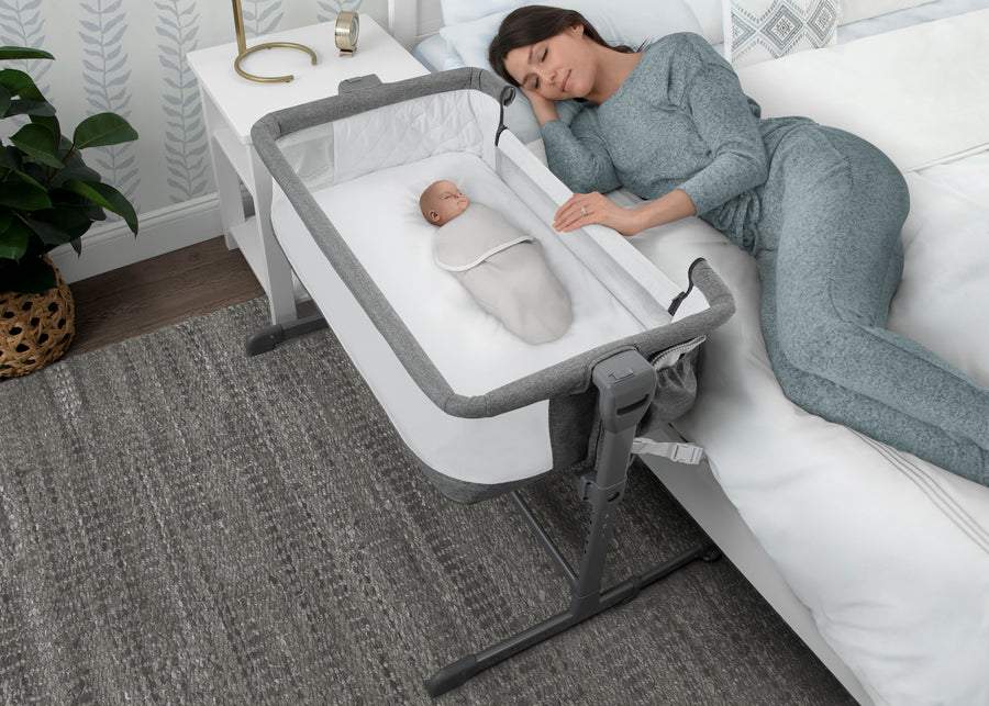 Grey Tweed (2012) 8-Close2Me Bedside Baby Bassinet