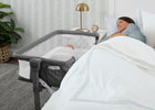 Grey Tweed (2012) 7-Close2Me Bedside Baby Bassinet