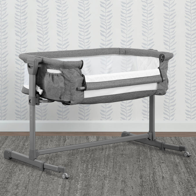 Grey Tweed (2012) 10-Close2Me Bedside Baby Bassinet