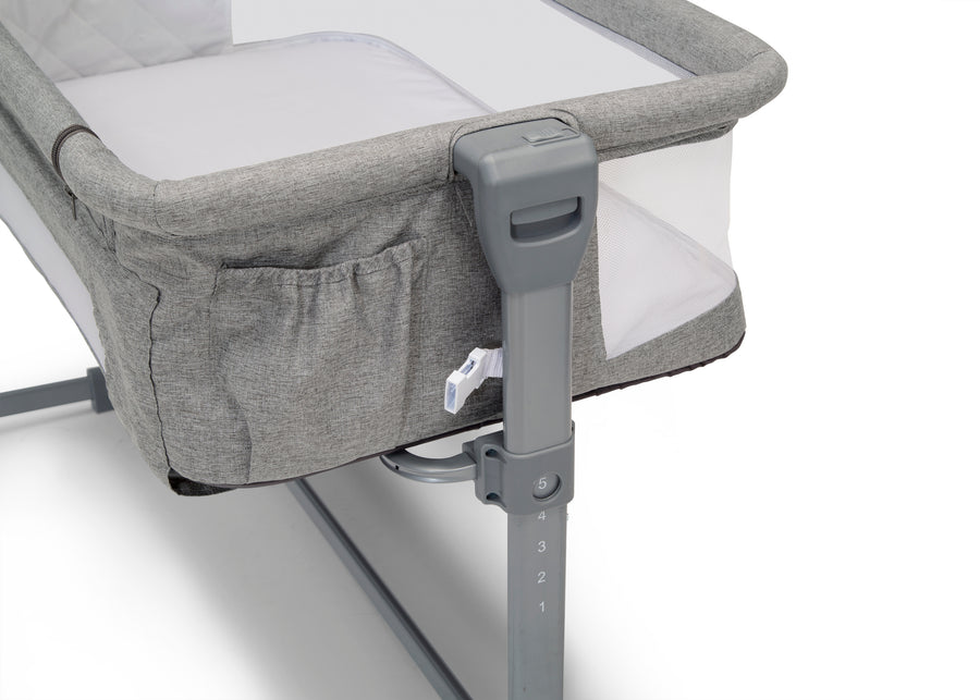 Grey Tweed (2012) 5-Close2Me Bedside Baby Bassinet