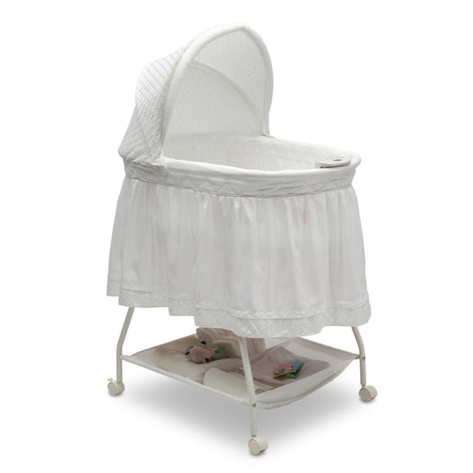 White Eyelet (132) 24-Deluxe Sweet Beginnings Bassinet
