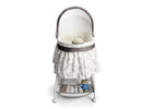 25021 138 delta falling leaves bassinet front props 4-Deluxe Sweet Beginnings Bassinet