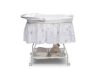 Delta Children Stardust (2066) Deluxe Sweet Beginnings Bassinet, Side View h3h 20-Deluxe Sweet Beginnings Bassinet