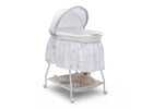 Delta Children Stardust (2066) Deluxe Sweet Beginnings Bassinet, Right View h3h 18-Deluxe Sweet Beginnings Bassinet