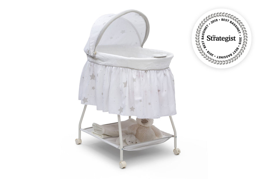 25021 2066 Deluxe Sweet Beginnings Bassinet Stardust silo 98 16-Deluxe Sweet Beginnings Bassinet