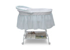 Delta Children Tivoli Gardens (373) Deluxe Sweet Beginnings Bassinet, Side View f3f 14-Deluxe Sweet Beginnings Bassinet