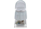 Delta Children Tivoli Gardens (373) Deluxe Sweet Beginnings Bassinet, Front Silo View f2f 13-Deluxe Sweet Beginnings Bassinet