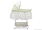 Delta Children Scarborough White Ultimate Sweet Beginnings Bassinet, Full Side View 36-Ultimate Sweet Beginnings Bassinet