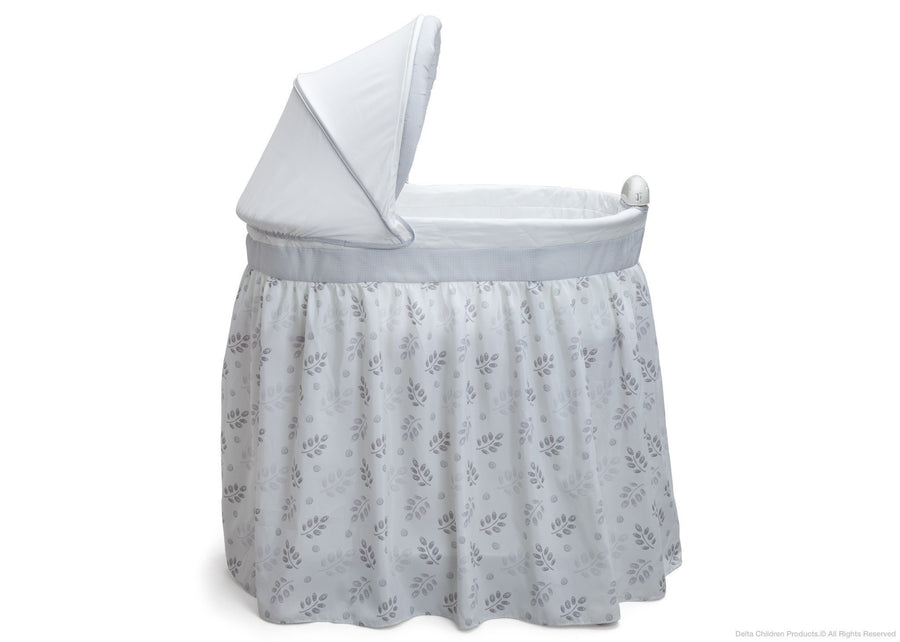 Delta Children Branch Out Ultimate Sweet Beginnings Bassinet, Full Side View 27-Ultimate Sweet Beginnings Bassinet