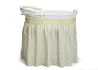 Delta Children Tonal Geo (343) Ultimate Sweet Beginnings Bassinet, Full Side View with Canopy Option e3e 29-Ultimate Sweet Beginnings Bassinet